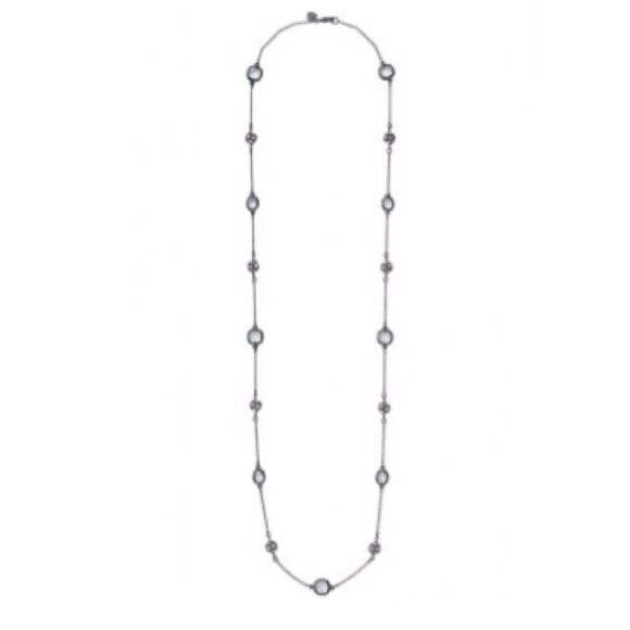 Stella & Dot Chelsea Hematite Pave Necklace - Picture 8 of 11